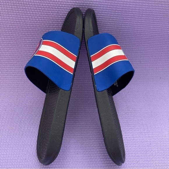 Philadelphia Phillies Men's Cropped Big Logo Flip Flop,Sandal , Slide XL - Picture 5 of 7